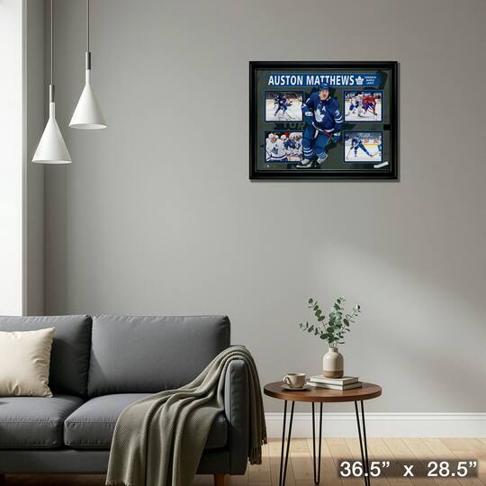 Auston Matthews Framed 4 Photo Collage 36.5" x 28.5"